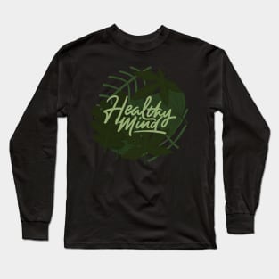 healthy mind 2 Long Sleeve T-Shirt